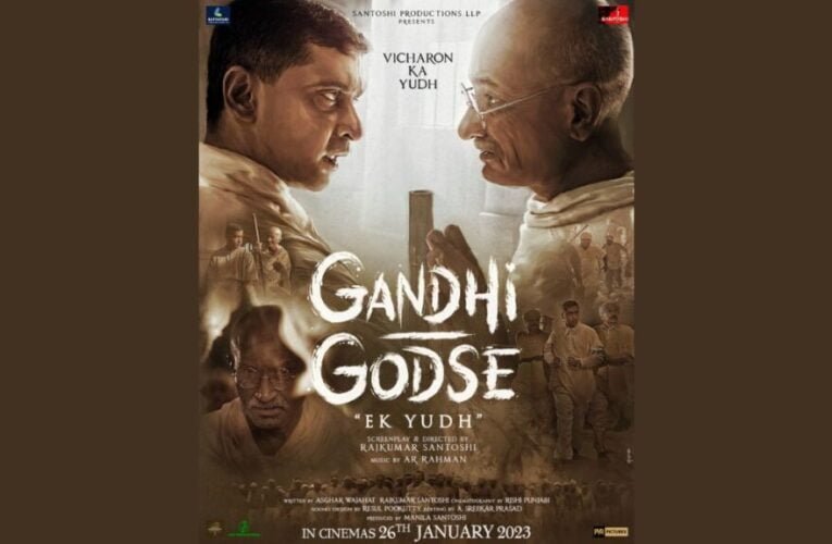 DEEPAK ANTANI – eye catching entry to Bollywood as Gandhi in Rajkumar Santoshi’s “Gandhi Godse – Ek Yudh”