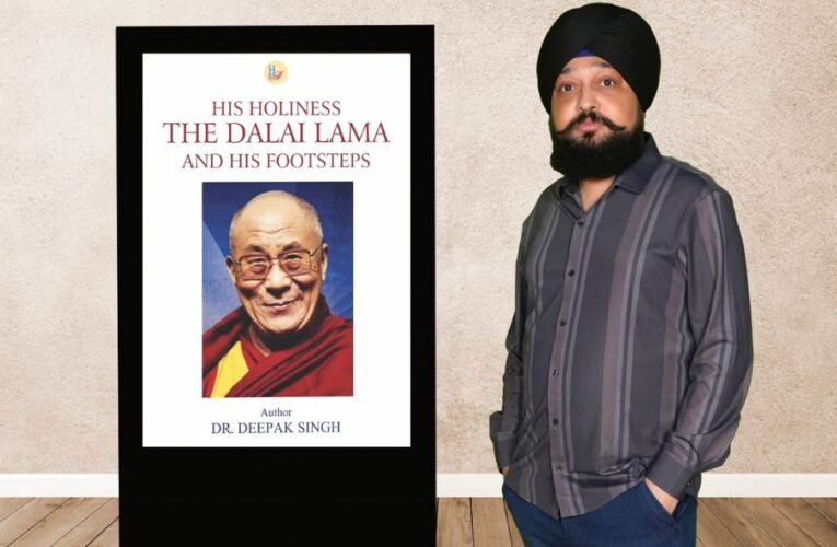Dr. Deepak Singh’s Book ‘His Holiness THE DALAI LAMA and His Footstep’ Is Getting Rave Reviews*