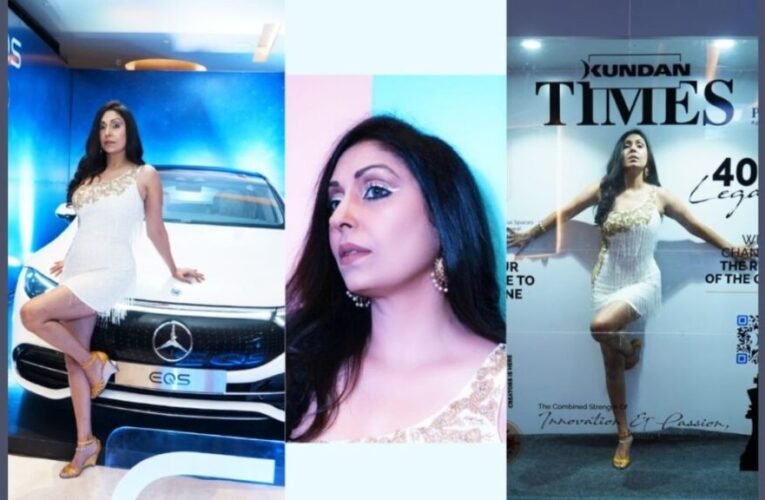 Pooja Misra spotted at Pune Times Fashion Week’s looking like a Greek goddess!