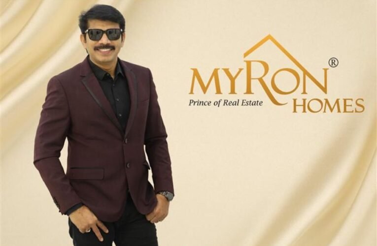 Myron Homes….Dr. Yuvaraju is an architect of a new world
