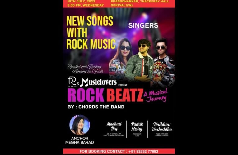 RR Events presents the highly-anticipated Rock Beatz concert in the financial capital city of Mumbai On the 19th of July, 2023.