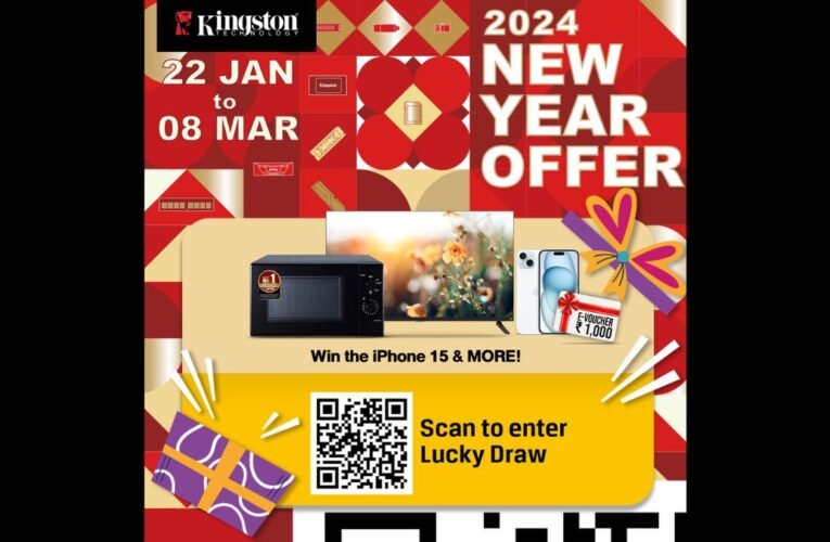 Gear Up for the Kingston Technology’s exciting New Year Sale!
