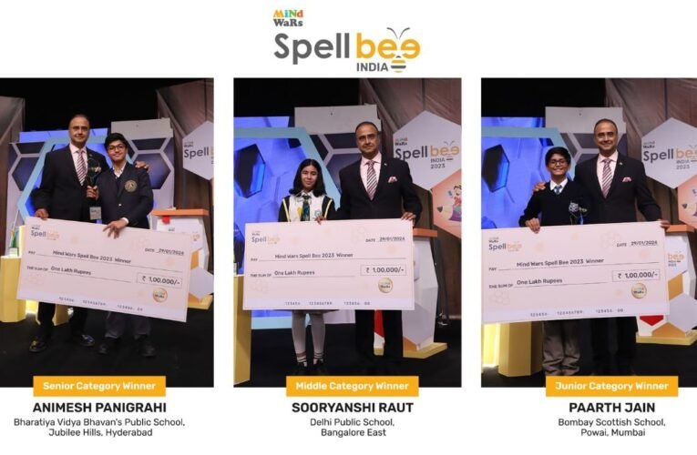 Inspiring Minds, Conquering Words: Mind Wars Spell Bee 2023 Unveils Its Champions!