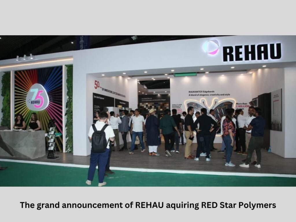 REHAU Marks successful showcase at Indiawood 2024 : Unveils strategic Acquisition and Innovative Product Launches - Press Release - PNN Digital REHAU Marks successful showcase at Indiawood 2024 : Unveils strategic Acquisition and Innovative Product Launches - Setting New Standards: REHAU's Cutting-Edge Solutions and Market Expansion Shine at India's Premier Event - PNN Digital