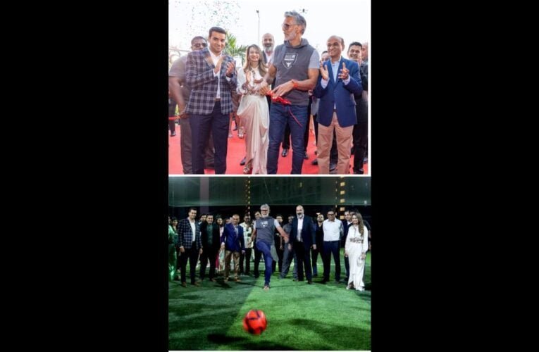 Dosti West County Celebrates Grand Clubhouse Inauguration with Milind Soman at Balkum, Thane (W)