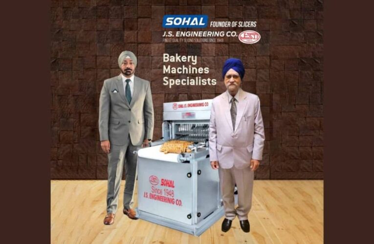 J.S. Engineering Company Has been Granted Authorization to Use “SOHAL” Trademark, Further Cementing Its Legacy in Bakery Equipment Industry