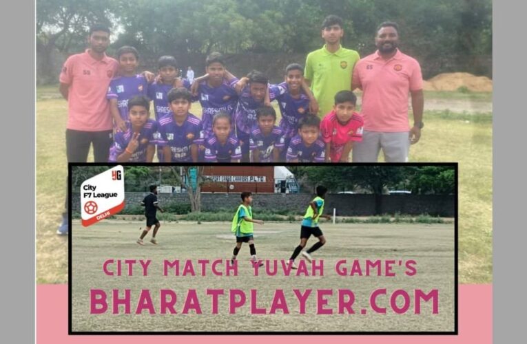 Bharatplayer.com and Yuvah Games Organised City Football League Event 10th