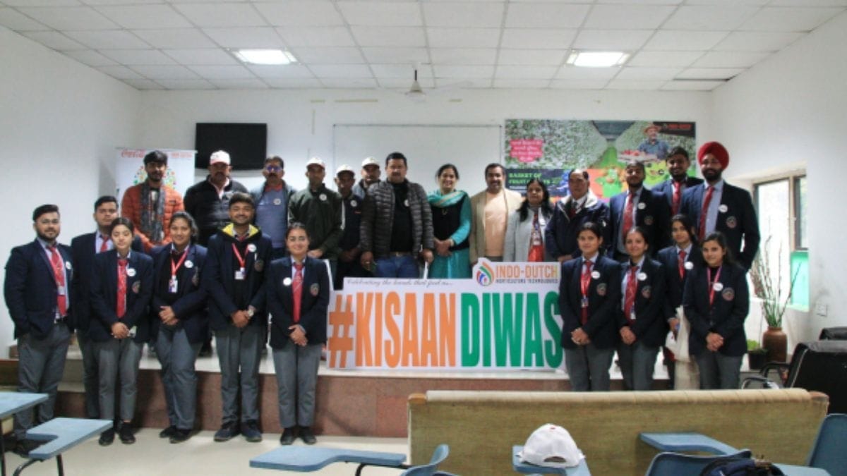 Indo-Dutch Horticulture Technologies and Coca-Cola India Celebrates Kisan Diwas 2024