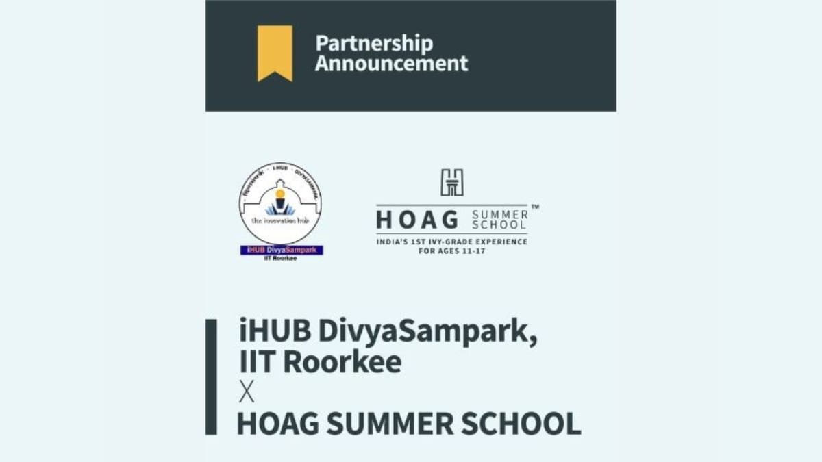 HOAG Partners with iHUB DivyaSampark, IIT Roorkee to Launch India’s First Ivy-Grade Summer School Program