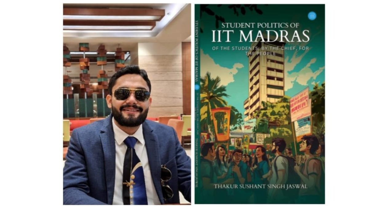 Thakur Sushant Singh Jaswal Unveils His New Book Student Politics of IIT Madras