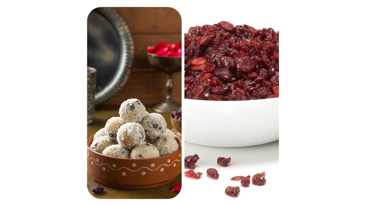 Cranberry Coconut Laddoos: A Festive Fusion Delight By US Cranberries