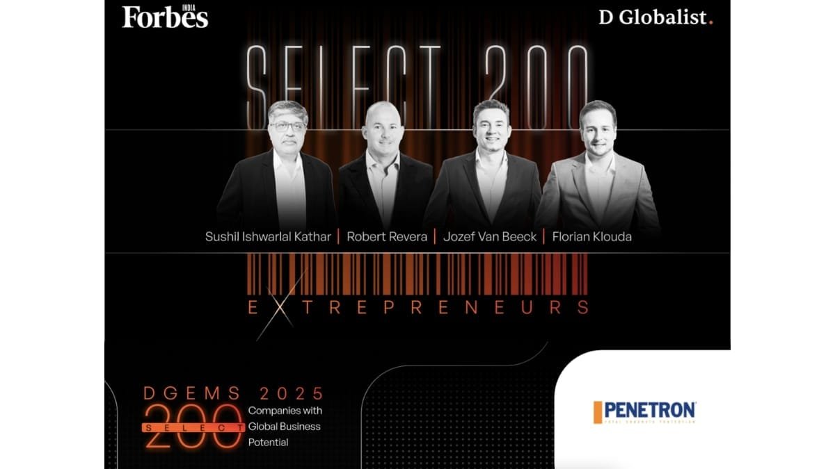 Penetron India Selected for Forbes DGEMS 2025: Transforming Concrete Durability & Sustainability