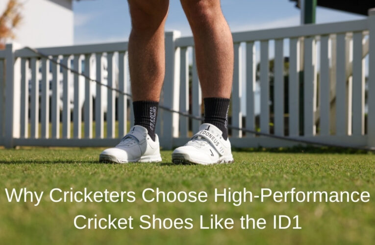 Why Cricketers Choose High-Performance Cricket Shoes Like the ID1