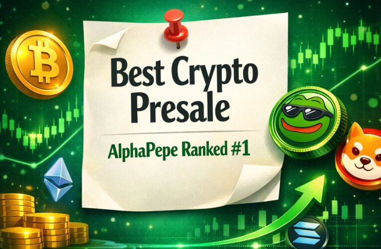 Best Crypto Presale: AlphaPepe Holder Velocity Hits All Time High; Analysts Call for $1 to $100 Price Discovery