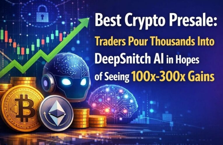 Best Crypto Presale: Traders Pour Thousands Into DeepSnitch AI in Hopes of Seeing 100x-300x Gains, RTX and PHINA Gain New Ground