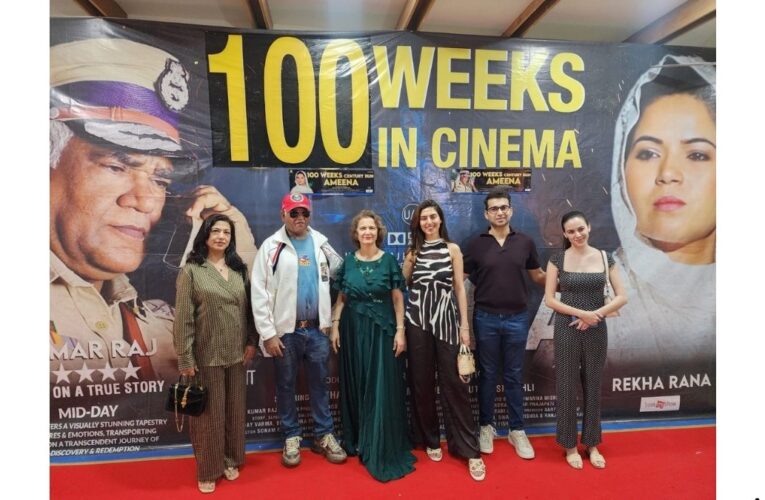 ‘AMEENA’ CELEBRATES HISTORIC 100 WEEKS IN CINEMAS; KUMAR RAJ PRODUCTIONS HOSTS GRAND CELEBRATION IN MUMBAI