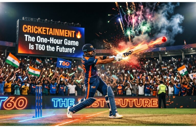 Cricketainment and the One-Hour Game: Could T60 Be Cricket’s Next Fast Lane?
