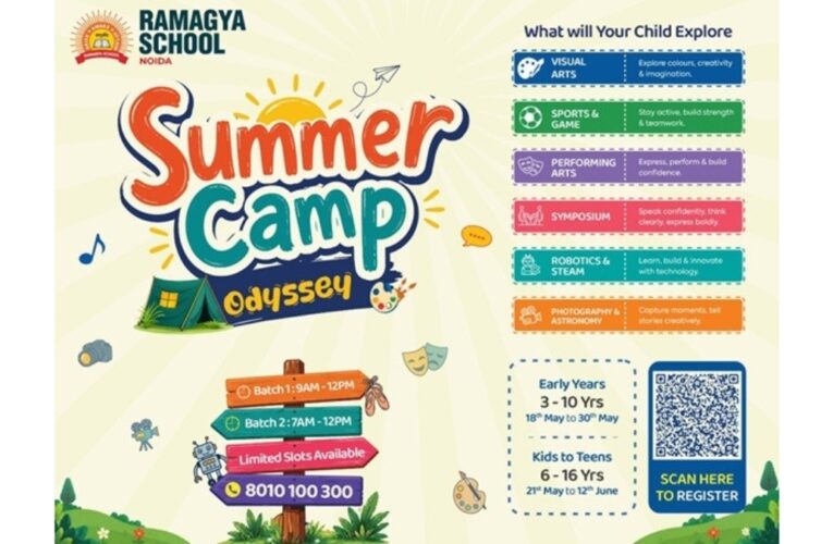 Ramagya School Announces Summer Camp Odyssey 2026 with Activities for Kids and Teens