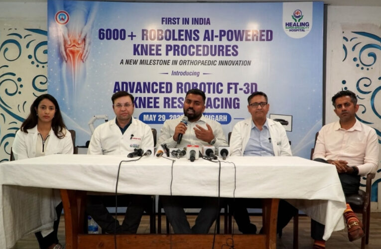 Healing Hospital crosses over 6,000 AI-based RoboLens knee procedures, launches advanced robotic FT-3D programme