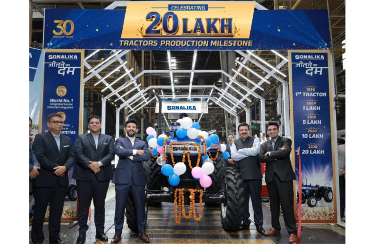 Sonalika Marks 30-Year Milestone with 20 Lakh Tractor Production at Hoshiarpur Manufacturing Plant