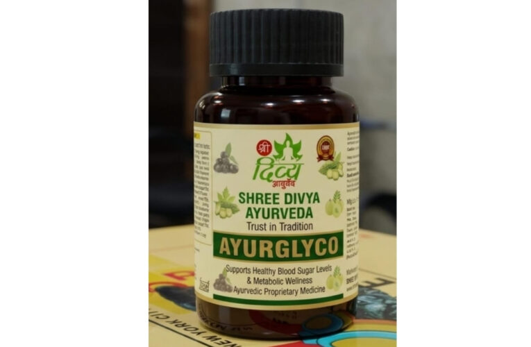 Shree Divya Ayurved Introduces AYURGLYCO: An Ayurvedic Approach to Supporting Healthy Blood Sugar Management Use With Shree Divya Ayurved Kabj Amrit Churn