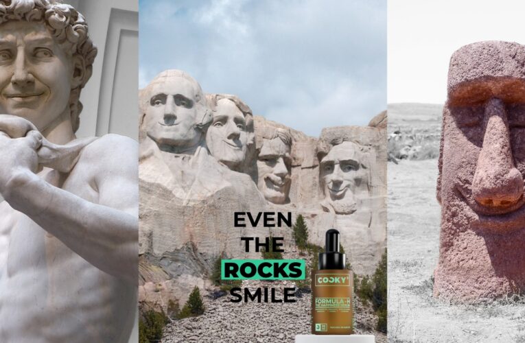 From #MakeShowersGreatAgain to #EvenTheRocksSmile: How Cocky Is Making Men’s Grooming Fun Again