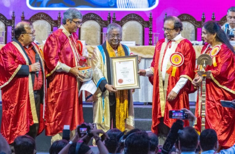 Techno India University Confers Honorary D.Litt. on Infinity Group Chairman Ravindra Chamaria