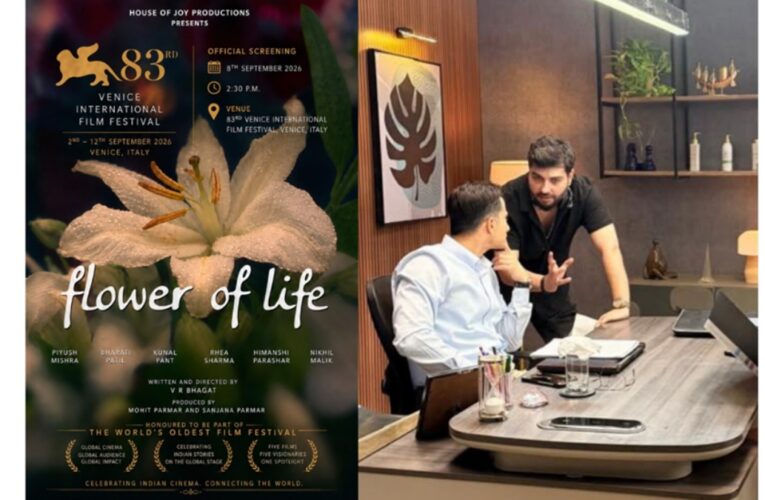 Indian Filmmaker V R Bhagat to Represent India at the 83rd Venice International Film Festival with ‘flower of life’