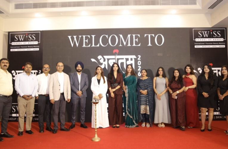 Swiss School of Beauty’s Anantam 2026 Celebrates Beauty, Talent and Industry Excellence in Noida