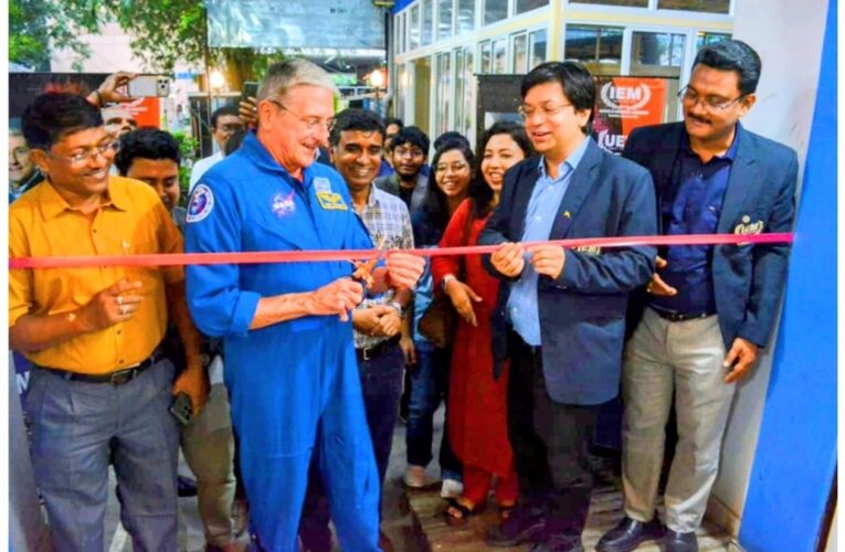 NASA Astronaut Dr. Donald A. Thomas Unveils IEM Innovation Park in Kolkata