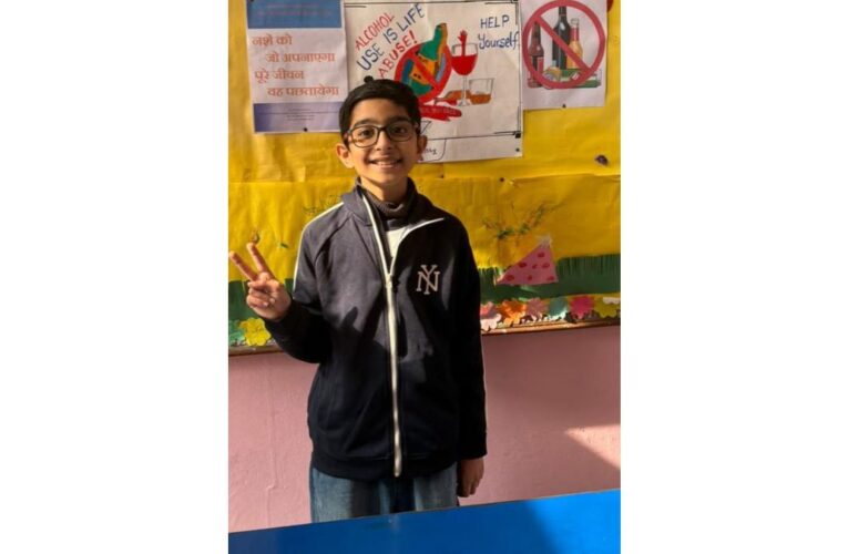 10-Year-Old Sankalp Kumra Wins International Award for AI-Powered Anti-Alcohol and Addiction Recovery Initiative