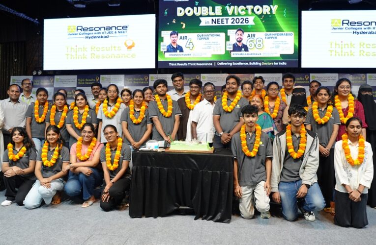 Resonance Hyderabad: A legacy of continuous achievers in NEET UG 2026