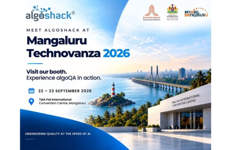 AlgoShack to Showcase AI-Augmented Autonomous Quality Engineering at Mangaluru Technovanza 2026