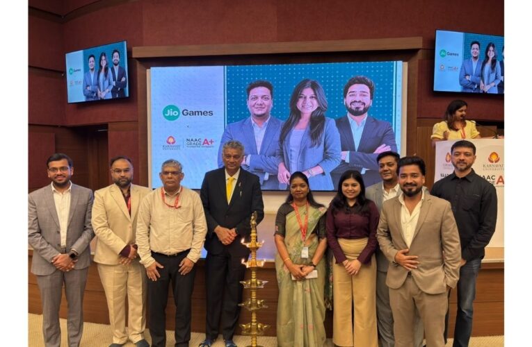 Karnavati University launches Karnavati Innovation Centre in association with JioGames