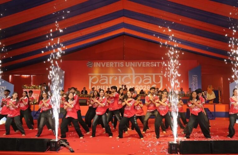 Grand Orientation Programme ‘Parichay’ Organised at Invertis University, Inspiring Students Towards Growth and Innovation
