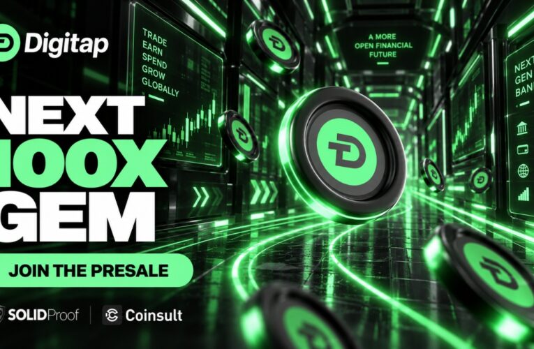 Next 100x Gem: Why DigiTap Is Named Best Crypto Presale of 2026 as Ethereum and Solana Struggle for Momentum