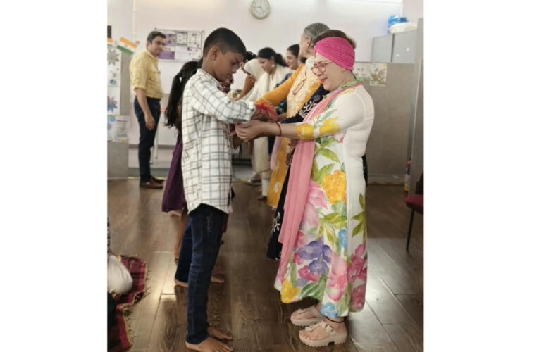 Rakhi for the Protectors: Children of Meher Roshani Foundation SaathSHALA Mumbai Celebrate Raksha Bandhan by Honouring Security Personnel and Staff