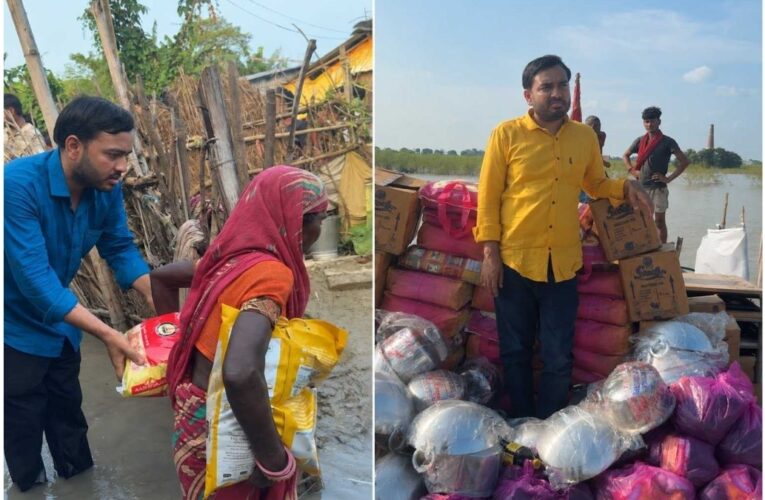 Alakh Pandey Bihar Flood Relief Work: Reaching Families With What They Need Most