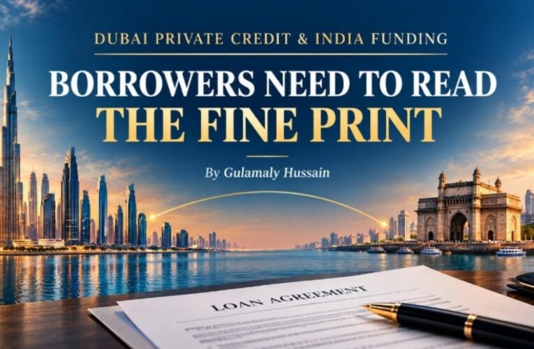 Private Credit Is Growing in India. Borrowers Need to Read the Fine Print: Dubai-based senior banker and investor relations professional Gulamaly Hussain