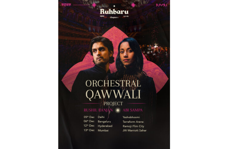 RUHBARU Debuts with The Orchestral Qawwali Project, Bringing Its Globally Acclaimed Musical Experience to India This December