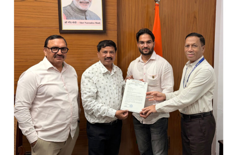Yogesh Sharma (Shelly) Appointed as Chairman, Finance Committee, Paralympic Committee of India (PCI), at PCI Head Office, New Delhi