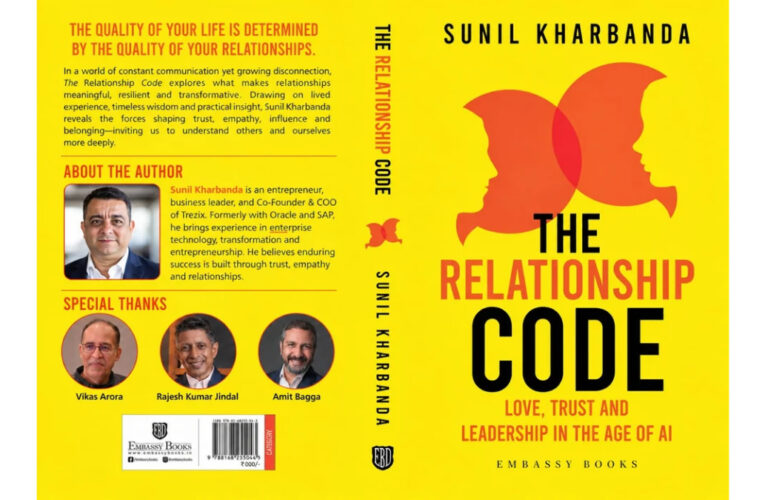 Trezix Founder & COO Sunil Kharbanda Dedicates All Royalties from His New Book ‘The Relationship Code’ to Animal Welfare